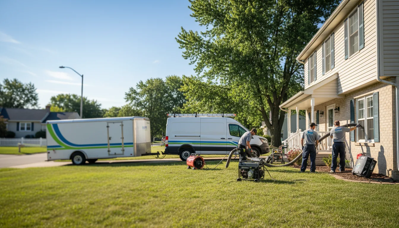 Flooded Basement Restoration And Cleanup With Repair in Zenda, KS near me